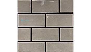 Cepac Tile Continental Subway 3x6 Series | Charcoal | COS-3