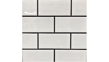 Cepac Tile Continental Subway 3x6 Series | Milky White | COS-7