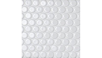 Cepac Tile Classic Rounds Series | Glossy White | CR-7