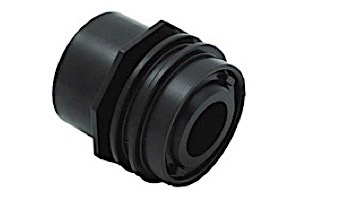 AquaStar Choice Flush-Mount Return Fitting | with Water Stop Eyeball and Nut Aim Flow | Fits Inside 2" Pipe with 1/2" Orifice | White | 3301C