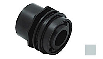 AquaStar Choice Flush-Mount Return Fitting | with Water Stop Eyeball and Nut Aim Flow | Fits Inside 2" Pipe with 1/2" Orifice | White | 3301C