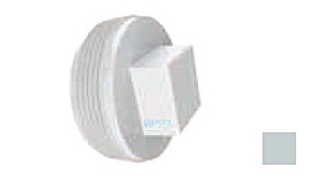 AquaStar 2" Tapered Pipe Thread Plug | White | 8SBP101