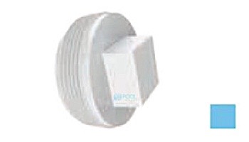 AquaStar 2" Tapered Pipe Thread Plug | White | 8SBP101