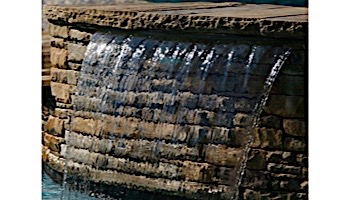Hayward Sheer 500 Waterfall 2' x 6" Lip Clear | Rear Feed | WFS524R6