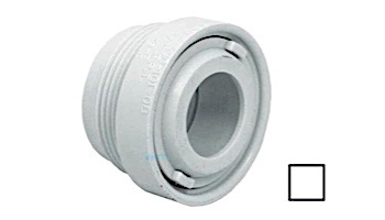 AquaStar 1.5" Flush Mount Extender Return Fitting with Slotted Orifice | White | ASD101D