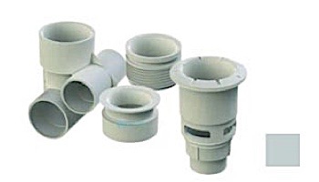 Aquastar AquaThunder 2.5" Gunite Jet Body Assembly | without Niche | White | ATG201