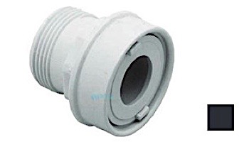 AquaStar Choice 1/2" Flush Mount Extender with 1 1/4" Threaded End 3/4" Orifice | White | BSASD101B