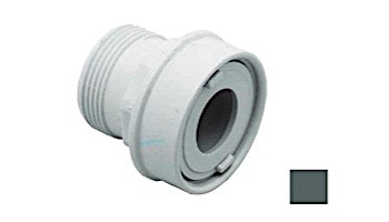 AquaStar Choice 1/2" Flush Mount Extender with 1 1/4" Threaded End 1/2" Orifice | Dark Gray | BSASD105C