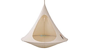 Vivere Bonsai Cacoon Hanging Chair | Natural White | CACBW1