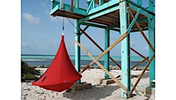 Vivere Double Cacoon Hanging Chair | Chili Red | CACDR5