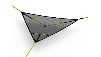 Levitat Revolutionary Aerial Mat | Neon Green | LEVI-NG | LEVI-01