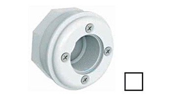 AquaStar 4 Screw Vinyl Fitting with 1 1/2" Socket | White | ES1408SL01