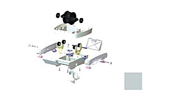 AquaStar ProStar Replacement Parts | Propulsion/Conversion Kit | Light Gray | HWN16003