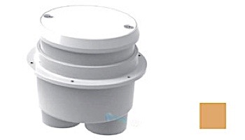 AquaStar Junction Box with Round Lid | Light Gray | JBR103