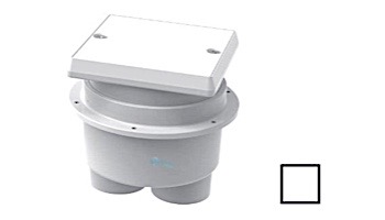 AquaStar Junction Box with Square Lid | White | JBS101