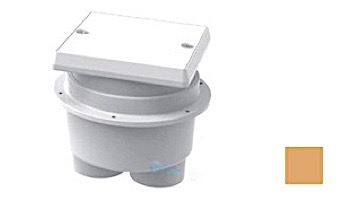 AquaStar Junction Box with Square Lid | Dark Gray | JBS105