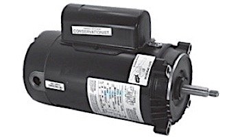 A.O. Smith Threaded Shaft Pool Motor 1HP | 230V 56J Frame | Two Speed Full-Rated | STS1102RV1