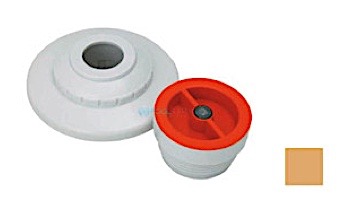 AquaStar 1/2" Extender with 3-Piece Decorative Cover and Plaster Cap with 3/4" Orifice | White | MP101B