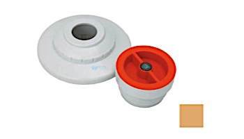 AquaStar 1/2" Extender with 3-Piece Decorative Cover and Plaster Cap with 3/4" Orifice | Tan | MP108B