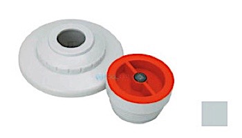 AquaStar 1/2" Extender with 3 pc Decorative Cover and Plaster Cap with Slotted Orifice | White | MP101D