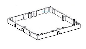 AquaStar 1" Adapter Frame | White | R1216FR101