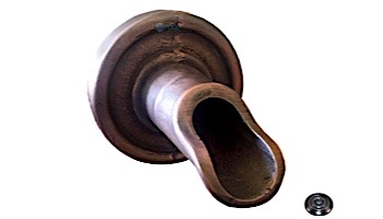 Water Scuppers and Bowls Arc II Pool Scupper | Pewter | WSBASII8890