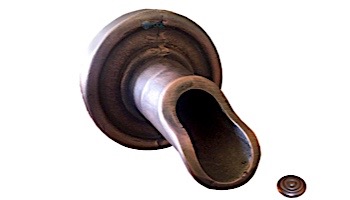Water Scuppers and Bowls Arc II Pool Scupper | Weathered Copper | WSBASII8890