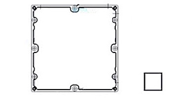 AquaStar Retro-Adapter Frame Only | White | R914FR101