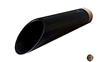 Water Scuppers and Bowls Flute Water Spout | Barcelona | 4" Diameter 12" Projection 4" NPT | WSBFAS9275
