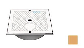 AquaStar Square Skimmer Lid and Collar | White | SK64101