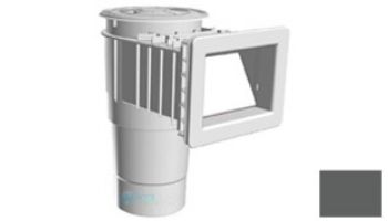 AquaStar Flow Star Skimmer with 5" Deep Throat, Float Assembly, Basket, Lid and Adjustable Collar for Fiberglass with 6" Socket Sump | White | SKRFL12101F