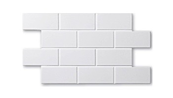 Cepac Tile Contour Flat Series | Matte White | CON-2F