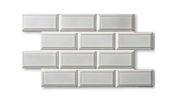 Cepac Tile Contour Beveled Series | Matte White | CON-2B