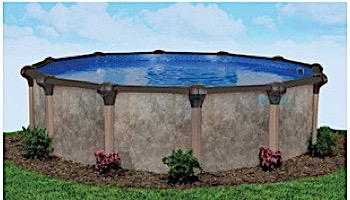 Coronado 18_#39; Round Above Ground Pool | Basic Package 54_quot; Wall | 167934