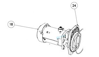Pentair IntelliFlo Motor 3.2kW 10 Pole | Almond | 350305S