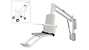 SR Smith aXs2 ADA Compliant Pool Lift with Caddy and Locking Anchor | 310-0000C