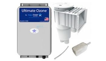 AquaStar Ultimate Ozone Corona Discharge Pump Kit | up to 40,000 gallons |  .28 Amps 110/120 Volts | U3000