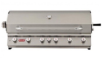 Bull Barbecue Diablo 6-Burner Stainless Steel 46" Built-In Natural Gas Grill with Lights | 62649