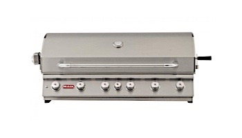 Bull Barbecue Diablo 6-Burner Stainless Steel 46" Built-In Natural Gas Grill with Lights | 62649