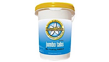 ClearView 3_quot; Jumbo Scent-Trific Individually Labeled Wrapped Chlorine Tabs | 40 LB | CVTLCR080