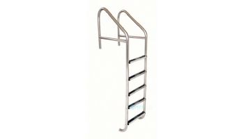 SR Smith 5-Step Standard Cross Brace Plus Commercial Ladder With Stainless Steel Treads | 23" with .065 Tickness | 10118
