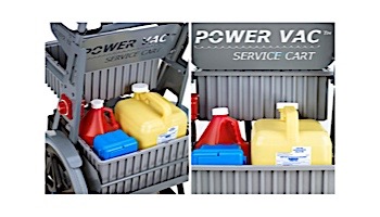 Power Vac Large Service Cart | 038-B-D