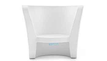 Ledge Lounger Affinity Collection Outdoor Chair | White | LL-AF-CR-W