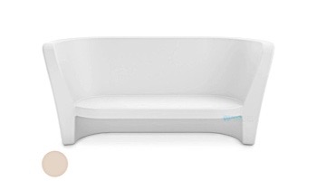 Ledge Lounger Affinity Collection Outdoor Loveseat | Cloud | LL-AF-LS-CL