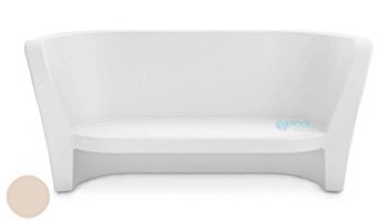Ledge Lounger Affinity Collection Outdoor Loveseat | Sandstone | LL-AF-LS-SS