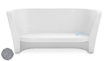 Ledge Lounger Affinity Collection Outdoor Loveseat | Light Blue | LL-AF-LS-LB