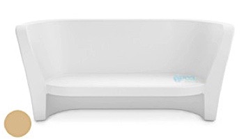 Ledge Lounger Affinity Collection Outdoor Loveseat | Sandstone | LL-AF-LS-SS