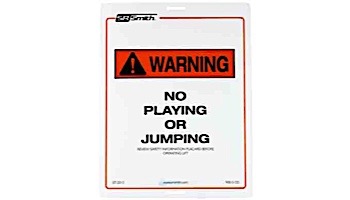 SR Smith Pool Lift Warning Sign | 900-5100A