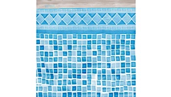 Summer Waves Elite Dark Wicker Round Metal Frame Pool Package | 18' Round 52" Tall | NB2132