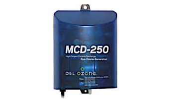 DEL OZONE MCD-250 High-Output Ozone System for Spas | 3,000 Gallons | 120V/240V | Mini Light Cord | MCD-250U-02